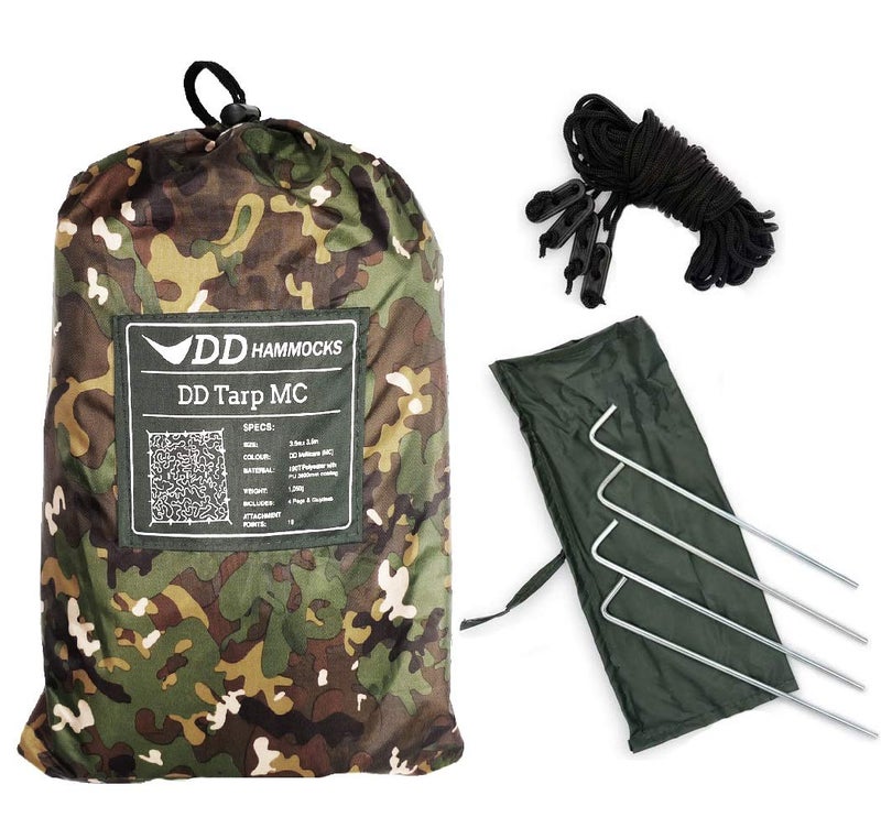 DD Hammocks - DD Tarp 3.5 x 3.5 - MC: 11.5ft x 11.5ft - Image 1